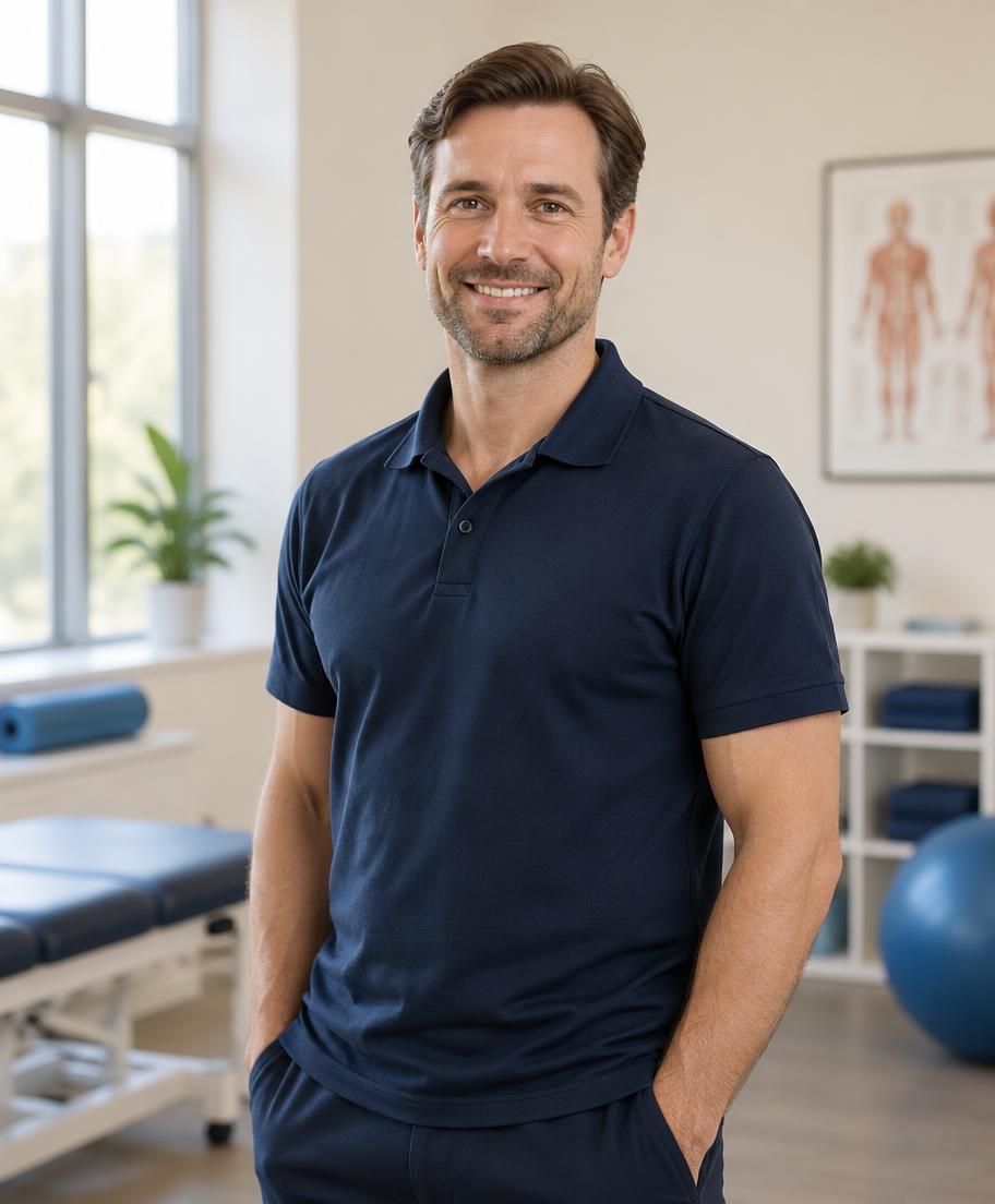 Placeholder portrait for Chris, founder and physiotherapist at CCP